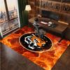 Covor din Catifea de Cristal cu Imprimeu Fotbalistic Hull City, Covor de Podea Interior Confortabil, Absorbant de Apă, Anti-Alunecare