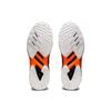 ASICS Fabric Fashion Abrasion Resistant Coverage Support Low top Training Shoes Men's Black Orange 1053A042-001
