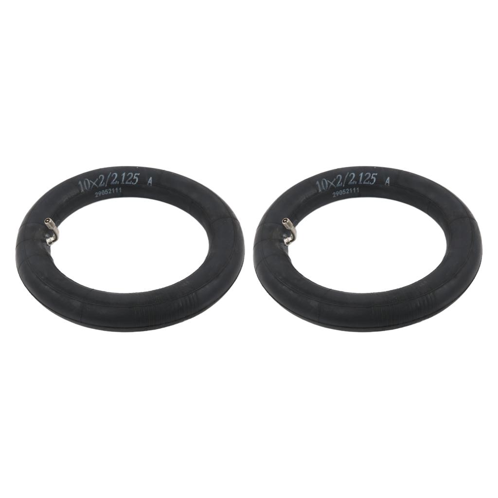 Pair of 10x2in Mini Bike Wheel Inner Tubes for 10x1.90 1.95 2 2.12 2.25 Bike Baby Stroller Scooter Tires