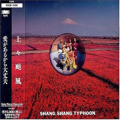 CD SHANG SHANG TYPHOON  Aiga Arukara Daijobu ESCB1408 Epic 1993 Japan Japanese PopRock Used