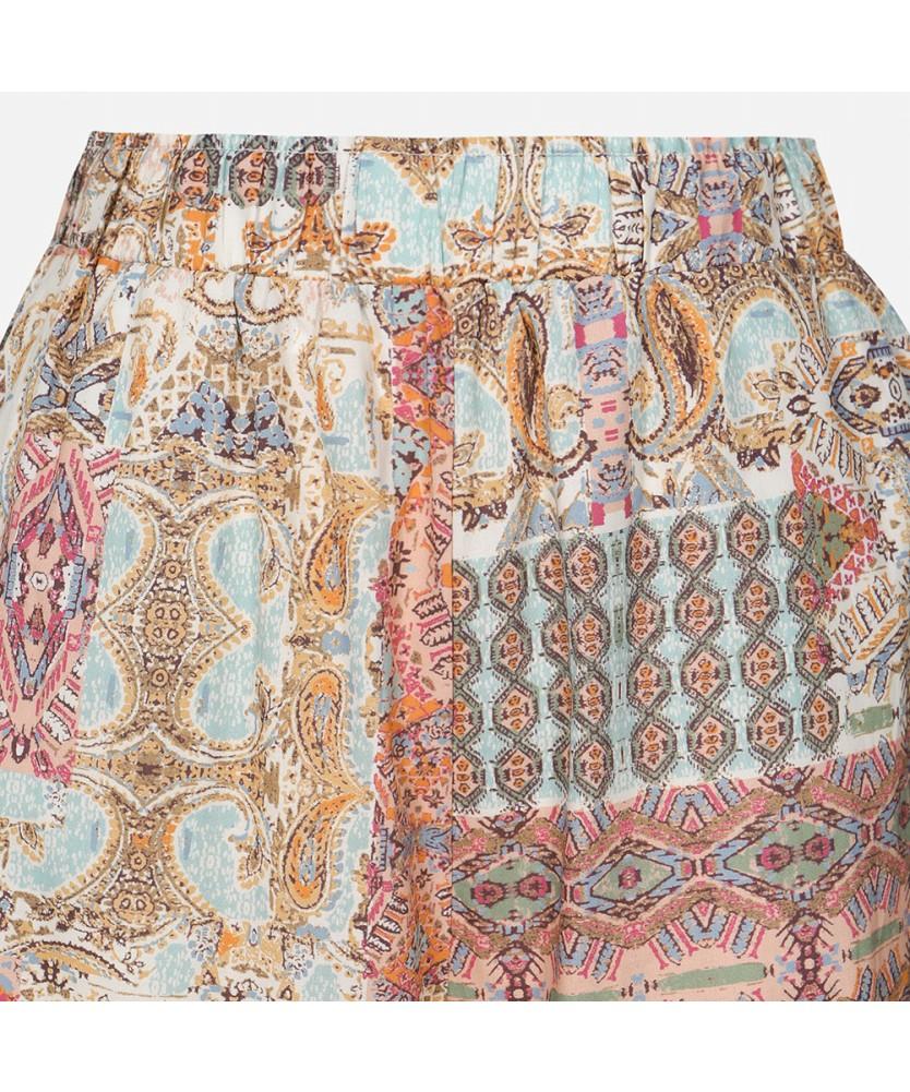 THURSDAY ISLAND Ethnic Wide Elastic Pants_T264Mpt241W