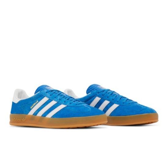 

adidas Gazelle Indoor Blue Bird Gum H06260 EU 38.5 синий/белый