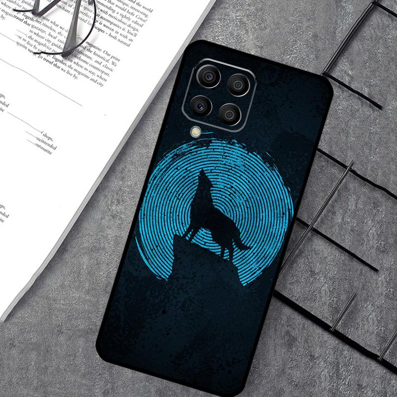 wolf art black Case For Samsung Galaxy M35 M21 M12 M13 M14 M15 M06 M16 M36 M56 M31 M53 M32 M52 M55 M34 M54