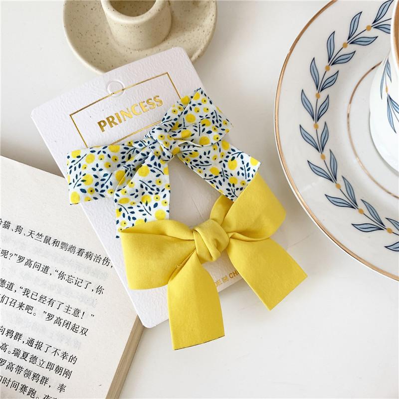 Cute Children Bowknot Princess Hairpins Girls Kids Hair Clips Bows Barrettes Accessories Hairclip Headdress Headwear Ornaments