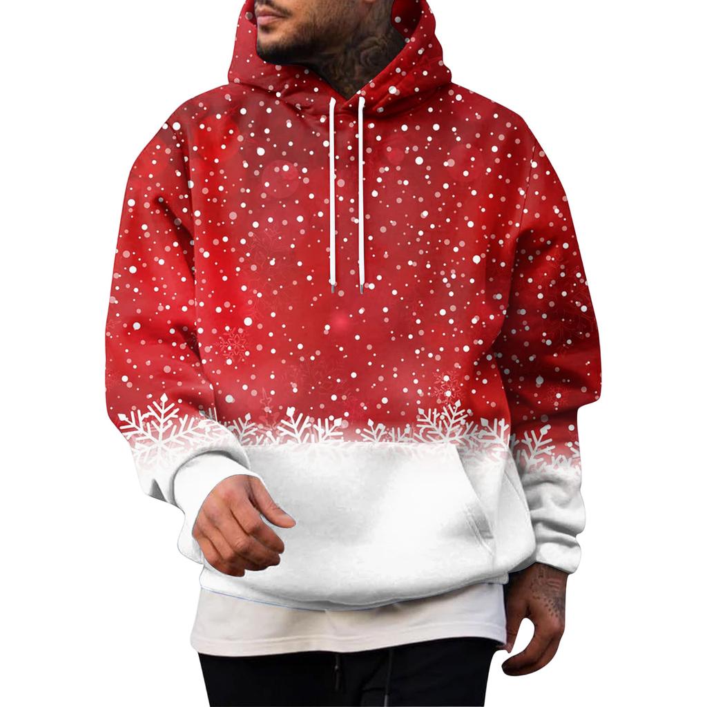 Men's Sports Leisure Long Sleeves With Pocket Hooded Hood Hoodie