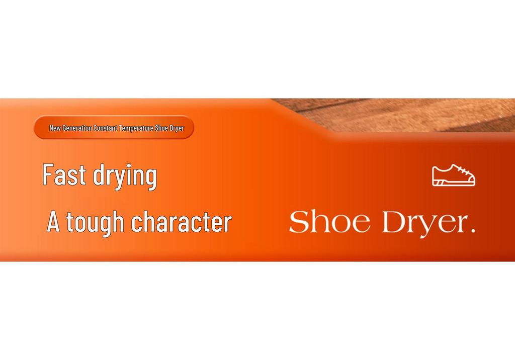 Foldable Retractable Shoe Dryer with Smart Temperature Control and Deodorizing Feature