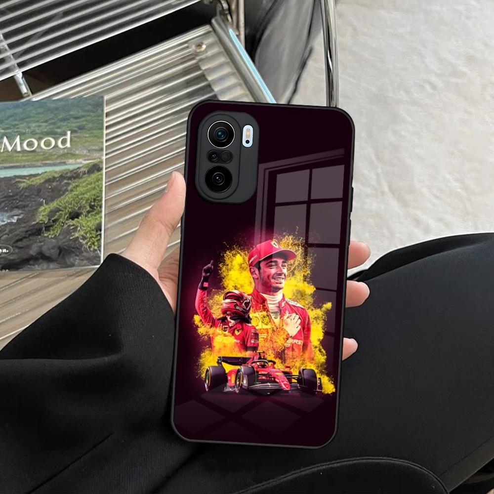 Charles Leclerc 16 F1 Phone Case for Xiaomi 14 13 12 11 13t 12t 11t POCO M6 M5 X6 X5 F6 F5 Ultra Pro Lite 5G Toughened Glass