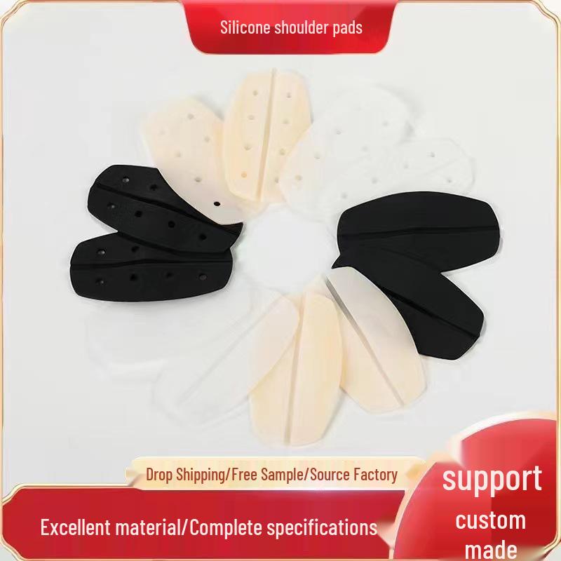 Silicone Non-Slip Shoulder Pads for Bra Straps - Invisible and Seamless Strap Fixator
