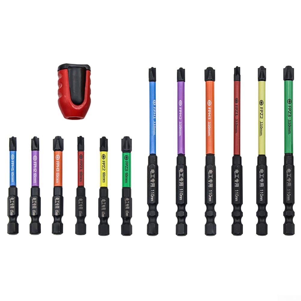 Biți de șurubelniță FPZ3 Cruce Specială Verde Roșie 110mm