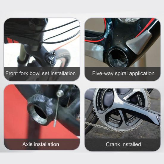 100G Sykkel Smørefett Rustbeskyttende Vanntett Landeveissykkel Terrengsykkel Monteringsfett Sykkel Frihjul Skrue Pedal Pleietilbehør