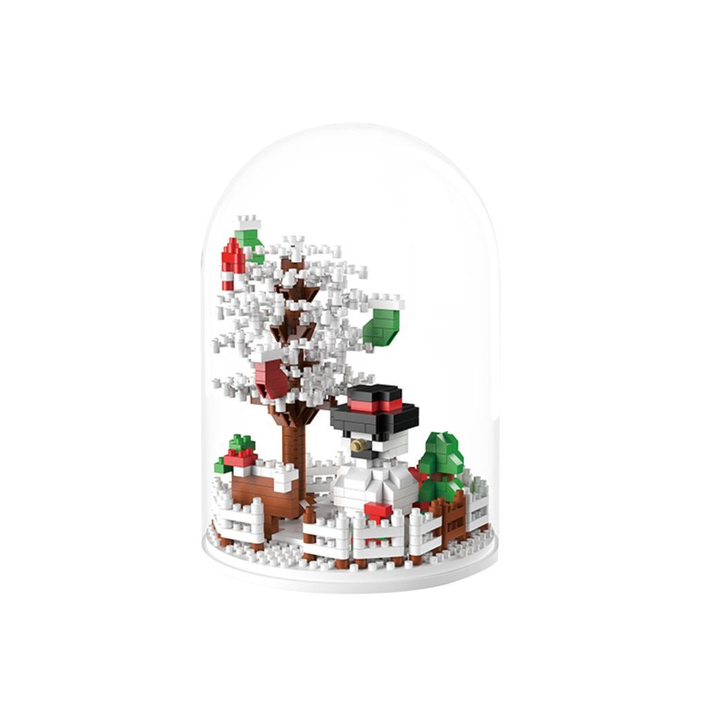 Christmas Tree Series Small ParticleChildren'S Educational BuildingBlocks, Princess And Girl Gifts, Creative Decorative Toys