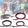 Bracelet Adjustable Fabric Messi Ronaldo Neymar Wristbands Superstar Soccer