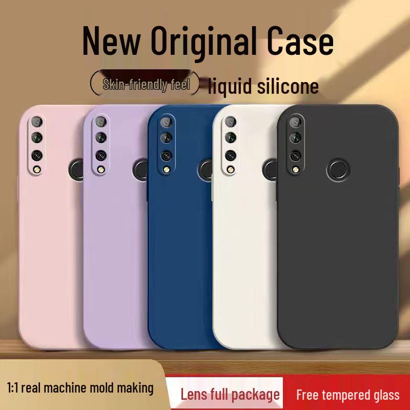 Huawei Enjoy 10 Plus Liquid Silicone Drop-proof Phone Case - Skin-friendly & Full Coverage