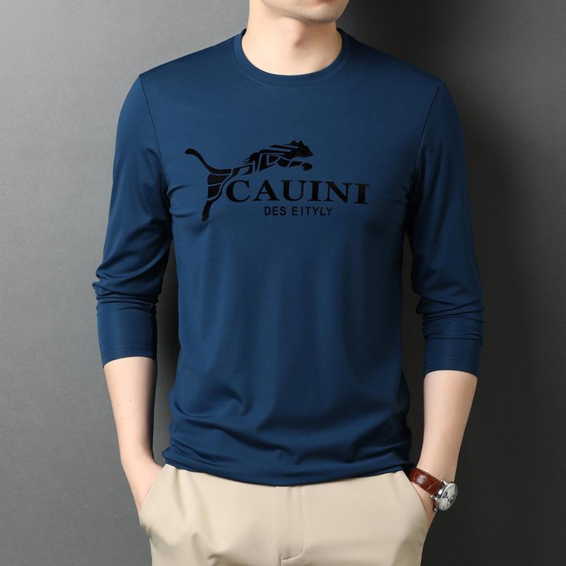 

Autumn New Men s Long Sleeve T-shirt Men s Youth Long Sleeve Hoodie Loose Type