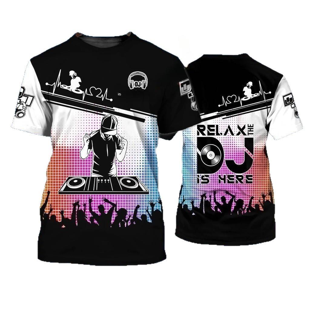 

Летний топ с круглым вырезом и 3D-принтом, модные повседневные футболки с короткими рукавами для мужчин 6XL