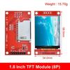 1.8 Inch Tft Lcd Module Lcd Screen Module St7735 Spi Serial 51 Drivers 4 Io Driver Tft Resolution 128*160 For Arduino