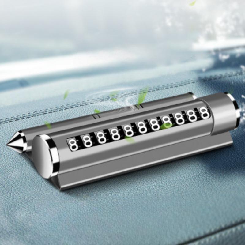 Temporary parking phone number plate Parking reminder sticker car parking plate phone number message card