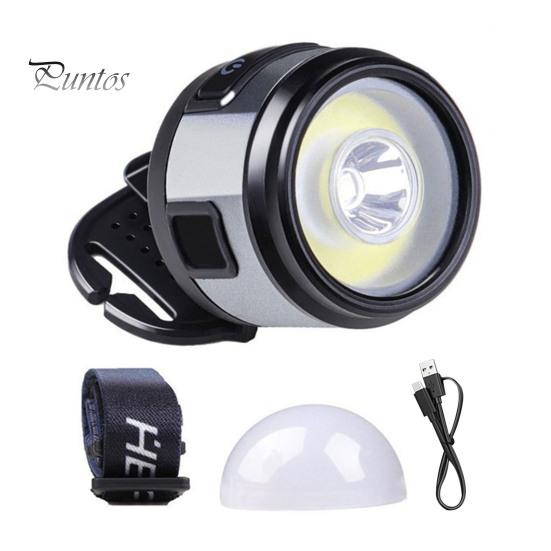 

Светодиодный налобный фонарь Перезаряжаемый фонарик Высокий люмен Несколько режимов освещения Регулируемый водонепроницаемый налобный фонарь с громкой связью Светодиодный свет чёрный
