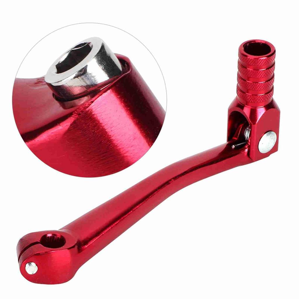 Motorcycle Shift Pedal, Kickstarter Lever, Aluminum Alloy Material, CNC Surface Treatment, Foldable, Simple Design,