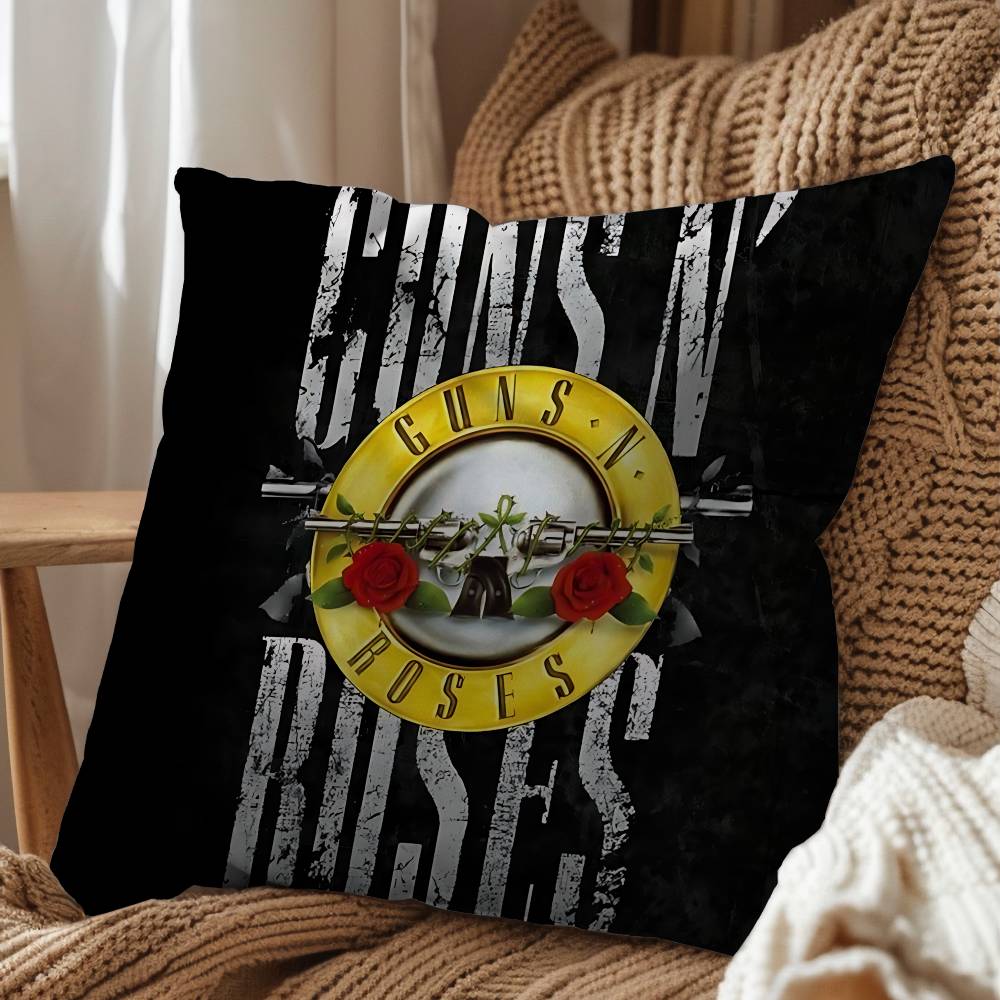 band Guns N Roses Appetite GNR pillow cover living room sofa cushion cover bedroom room bed pillow cover home decoration