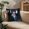 Anime E-Experiments L-Lain Pillow Case Comfort Sofa Bed Silky Elegant Invisible Zipper Custom Decorative Cushion Cover