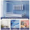Retractable Bunk Bed Mosquito Net Frame for Student Dormitory