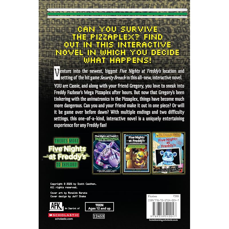 Five Nights At Freddy'S Interactive Novel #03: Escape The Pizzaplex