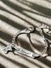 1pc Stainless Steel Bracelet - Custom Name with Bear Pendant - Adjustable for the Perfect Gift