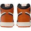 Air Jordan 1 Retro High OG PS Shattered Backboard 2025 Kids Sneakers Orange Black Sail FD1412-008