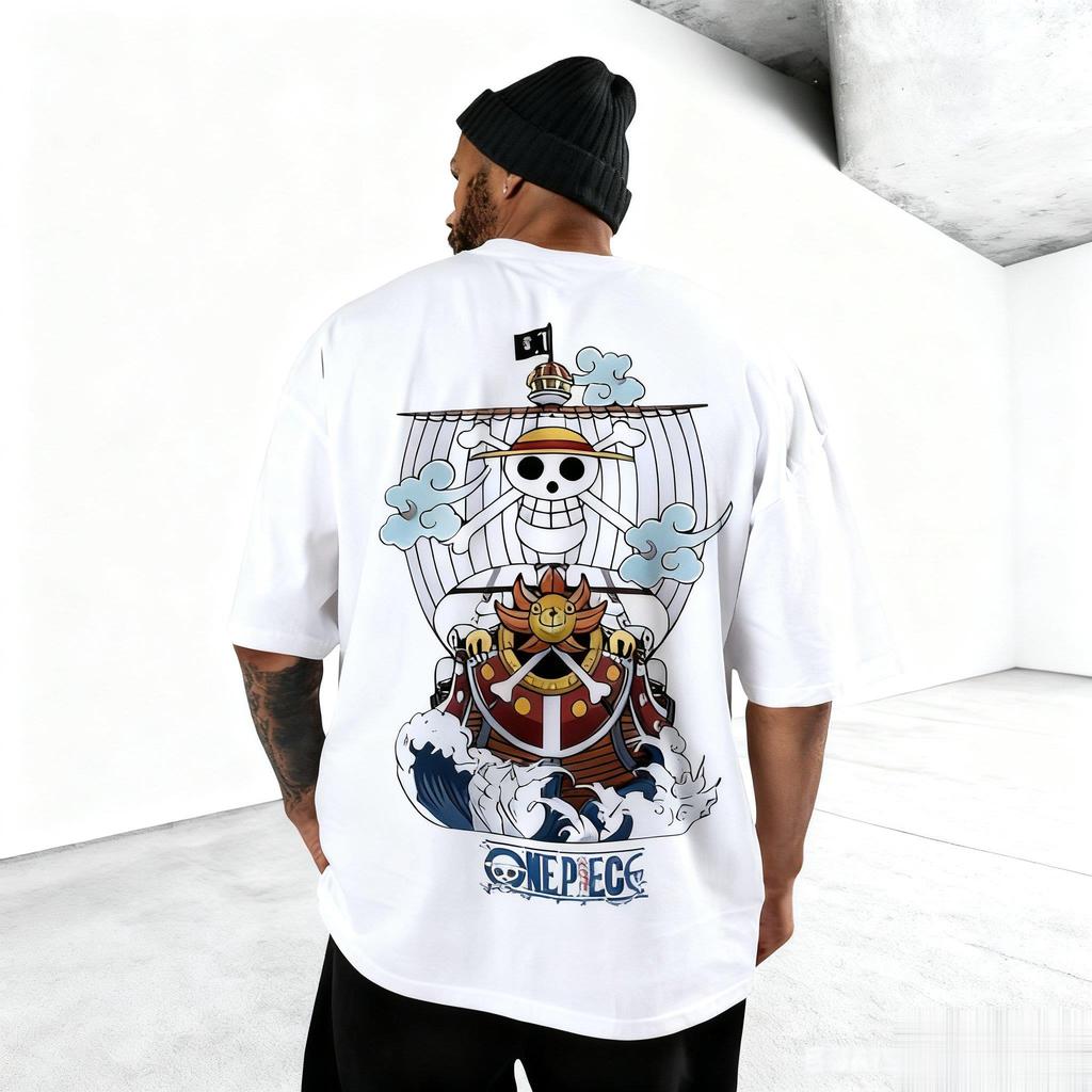 One Piece Anime T Shirt Men Women Cotton Short Sleeve Casual Top Summer Manga Graphic Print Loose Streetwear Cosplay Y2k Clothes