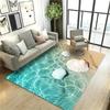 Beach Waves Printed Carpets for Living Room Kids Room Rug Kitchen Mat Floor Carpets Modern Entrance Mat Home Bathroom Rugs INS