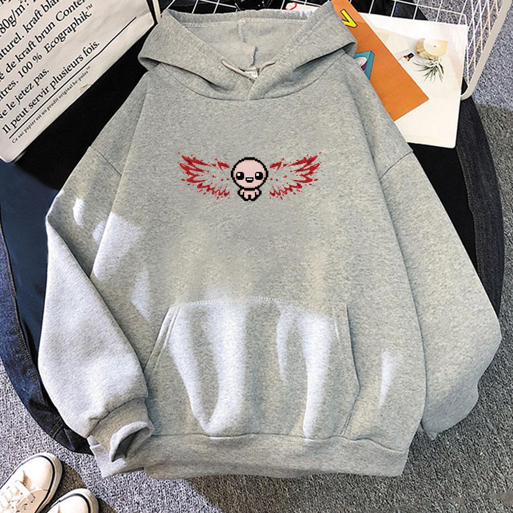 The Binding of Isaac Cartoon Hoodie Graphic Printing Sweatshirt Boys/girls Comfortable Cute Clothing Sudaderas Casual Pullovers