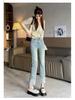 Women's High-Waist Straight Leg Jeans - Spring/Autumn 2026: Visually Taller, Slimming, Petite Cropped Cigarette Style