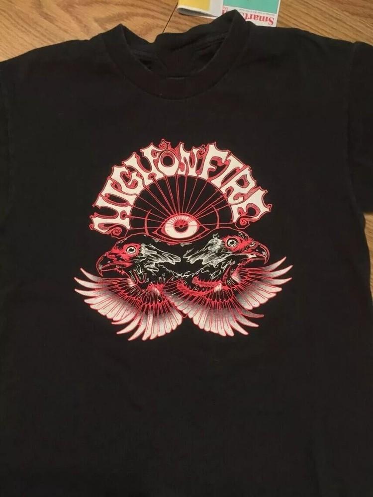 High on Fire Cotton Black Men Cotton S-4XL  BT1466 Unisex T-Shirt XXXXL