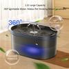 T Shape Outlet Pet Water Dispenser 2.2L Quiet Operations Food Grade Plastic Pet Water Fountain Hydrations Systems