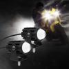 Motorcycle fog lamp LED set of 2 fog lamps, general