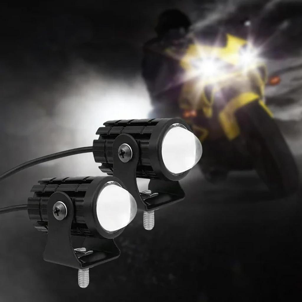 Motorcycle fog lamp LED set of 2 fog lamps, general
