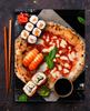 SZKLANA DESKA DO KROJENIA 40x52 Pizza