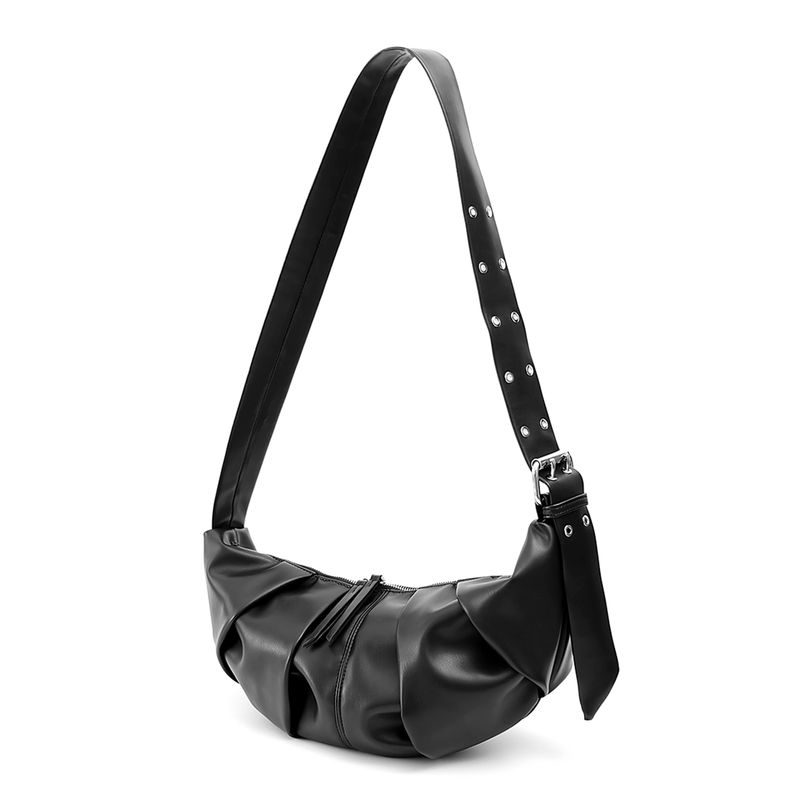 

Новинка Модный Пустой Круассан Мальчики Оригинальная Нишевая Сумка-пельмень Большая Вместимость Праздный Стиль На плечо Сумка-мессенджер