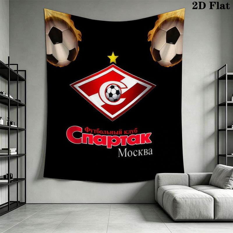 Spartak Moscow Triumph Wall Hanging Printed Fabric Blanket Decorative Tapestries for Bedroom Living Room Home Decor