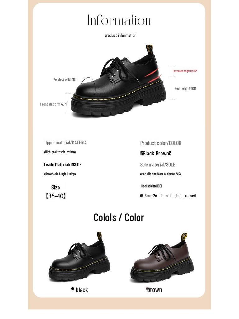 Dámské univerzální mokasíny s kulatou špičkou - Skrytý podpatek, Robustní podrážka, Jarní móda 2025