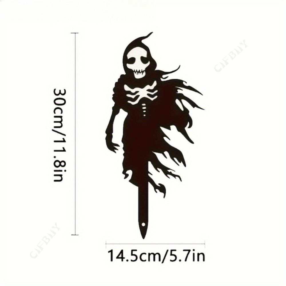 Metal Halloween Decorations Spooky Scary Party Ornaments