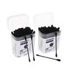 100Pcs/Box Double Head Cotton Swab Stick Ear Spoon Ear Clean Makeup Manicure Cotton Swabs Disposable Cleaning Tools