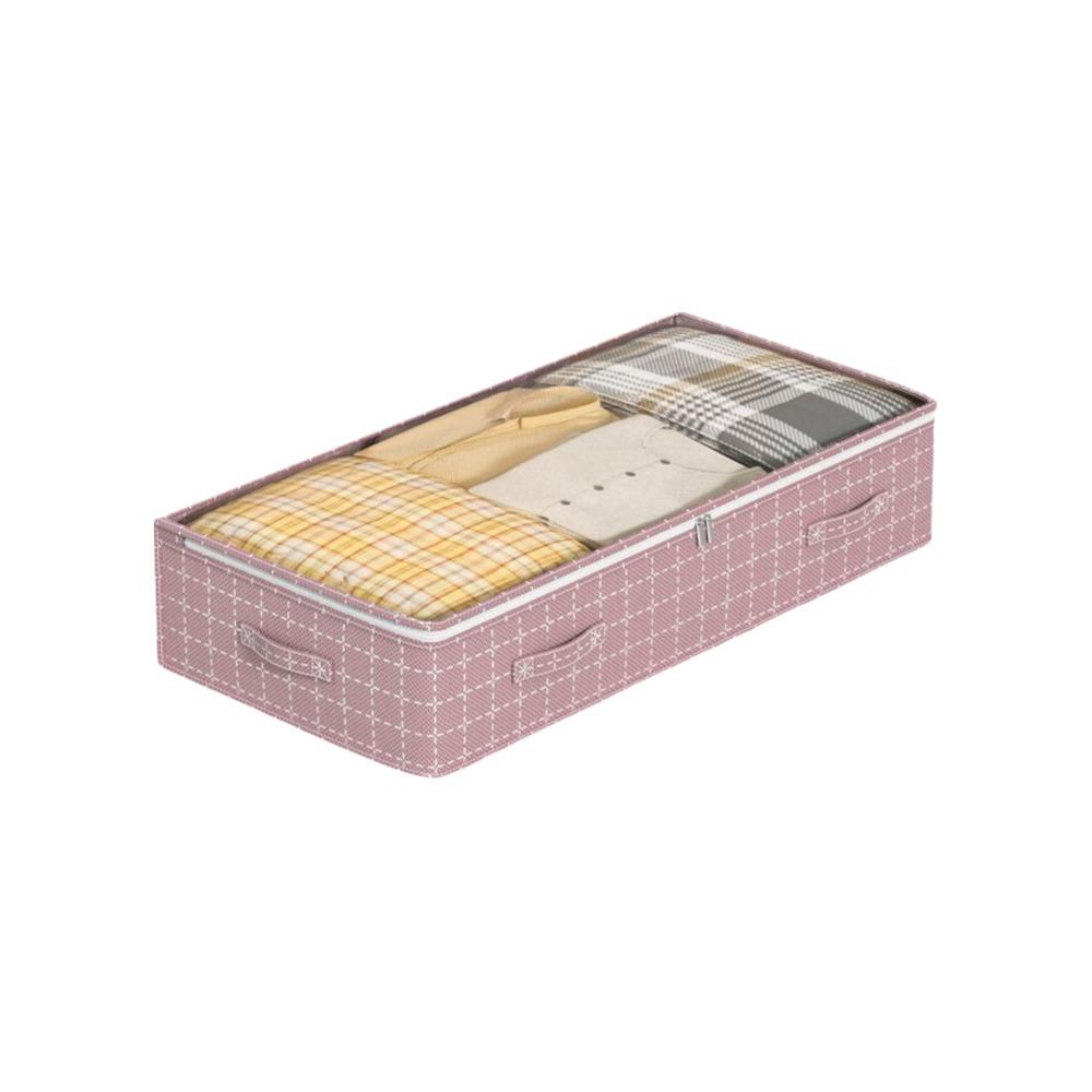 Dual Zipper Under Bed Storage Bag Clear Window Quilt Clothes Storage Bag  Dormitory