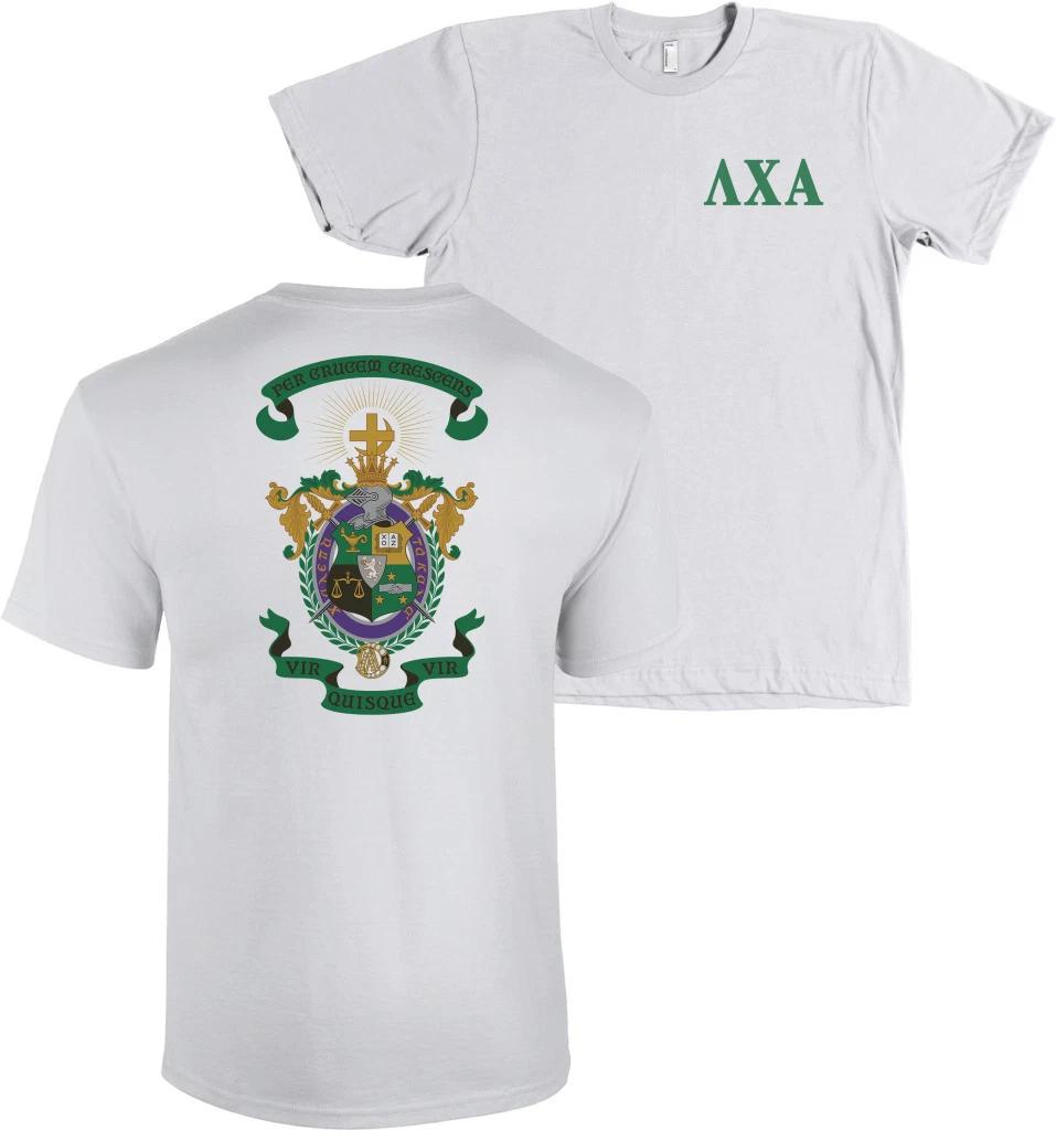

Lambda Chi Alpha Fraternity Bella + Canvas Shirt Coat of Arms - NEW 4XL