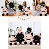 Adorable Black Lace Cat Plush Toy 8 Inch Soft Cuddly Pillow For Girlfriend Gifts