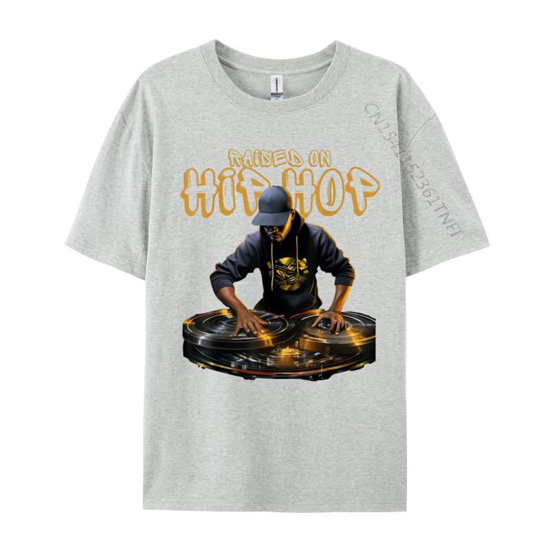 Male Top Tshirts Hip Hop Dj 50th Anniversary Design Cotton Tshirt For Unisex Fashionable T Shirt Tee Shirts Printed On