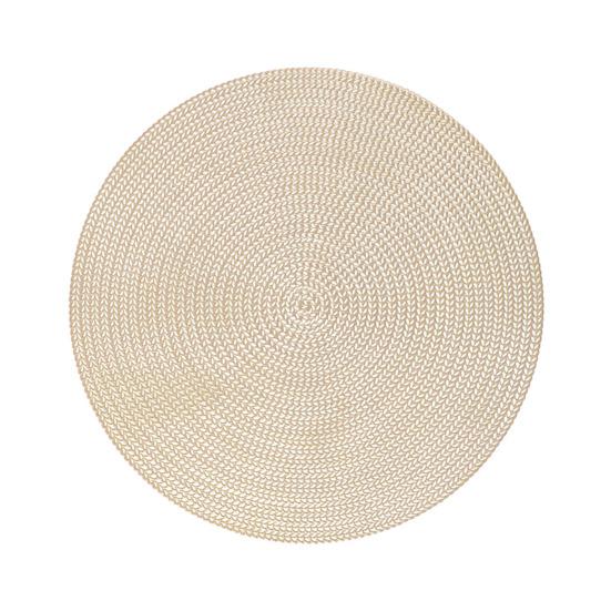 Reusable PVC Placemat Heat Resistant Dining Table Mat Wear-Resistant Stain-Proof Placemat for Home Kitchen Dining Table Protection 38cm 3