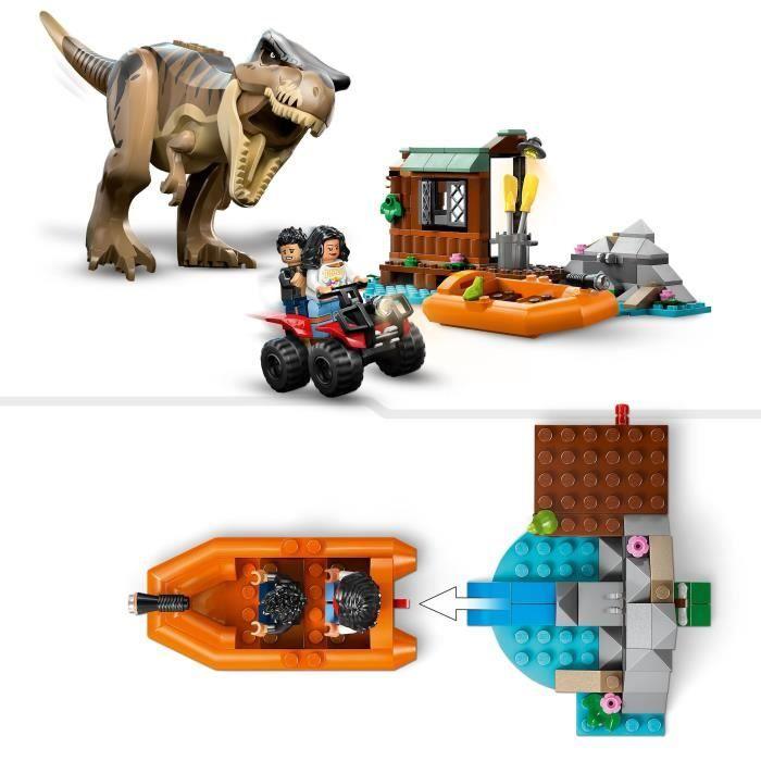 Jeu De Construction - LEGO - 76975 - Jurassic World - T. Rex - 199 Pièces - À Monter Soi-même