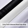 White Wood Grain Self-Adhesive Waterproof Film for Furniture and Cabinet Renovation